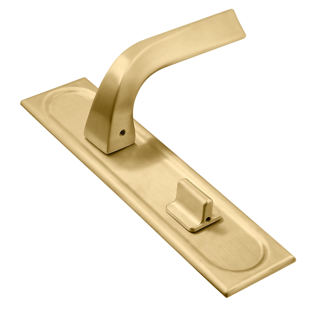 Door Handle, WD CONCERT HALL PLS WC AH on backplate with knob, color Autumn Honey image buy World