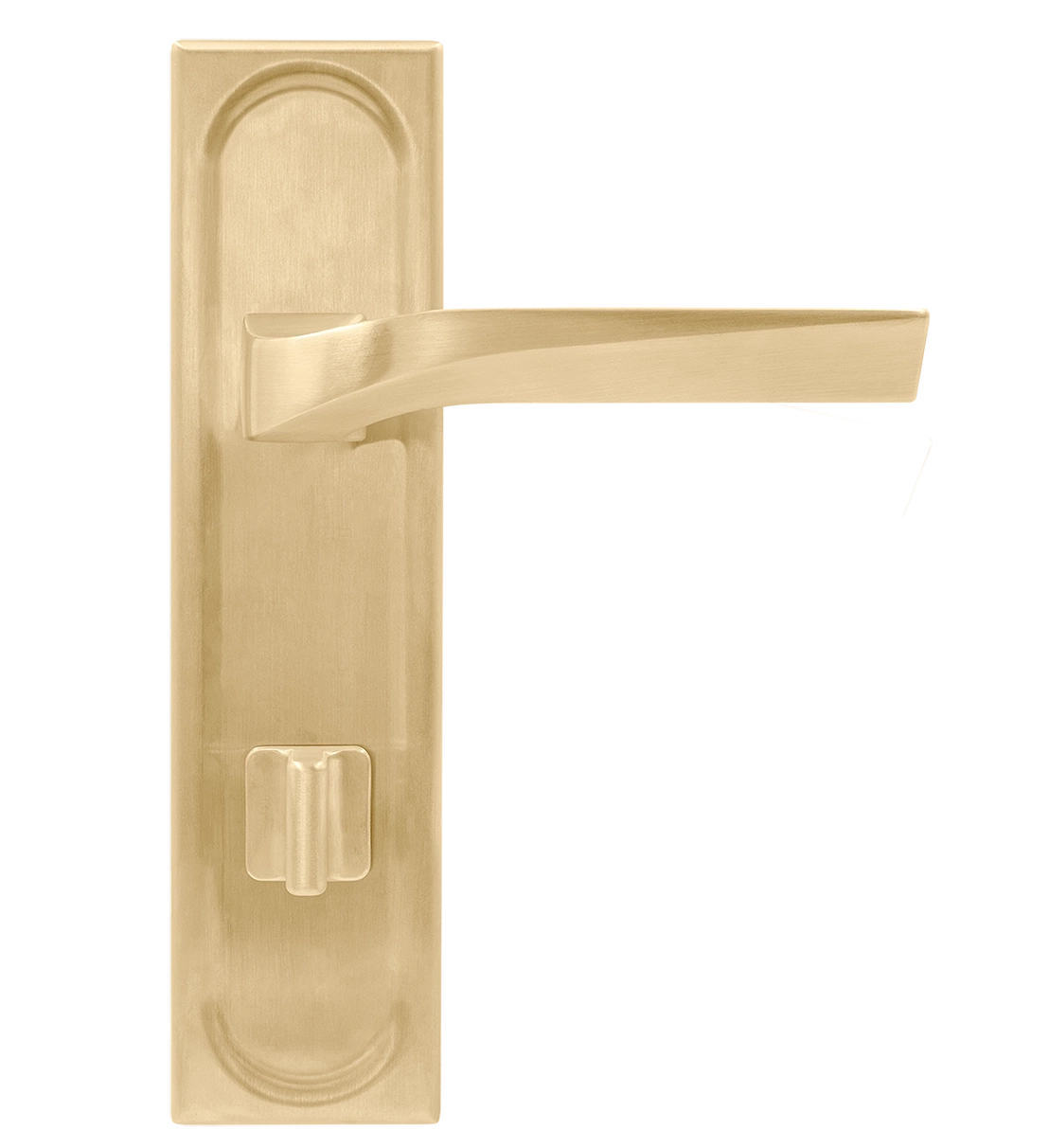 Door Handle, WD CONCERT HALL PLS WC AH on backplate with knob, color Autumn Honey image buy in World