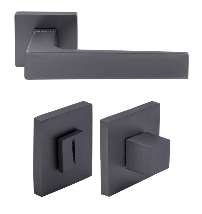 Door Handle Set MH-54-S6 GR + MH-WC-S6 GR