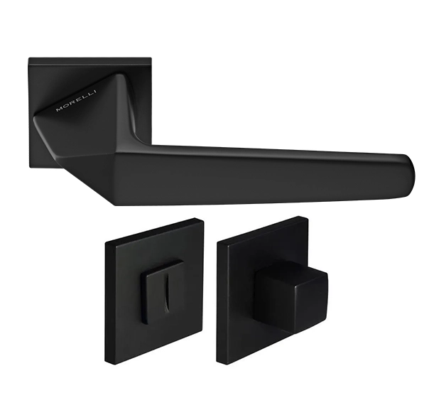 Door Handle Set MH-55-S6 BL + MH-WC-S6 BL