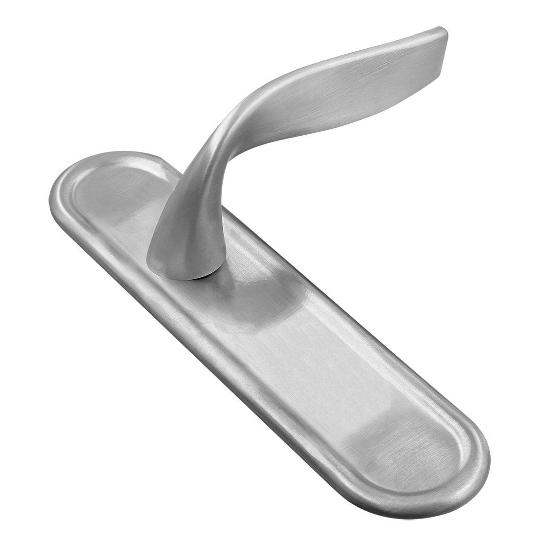 Door Handle, SKYSCRAPER PLR BLANK on backplate, color paintable image buy World