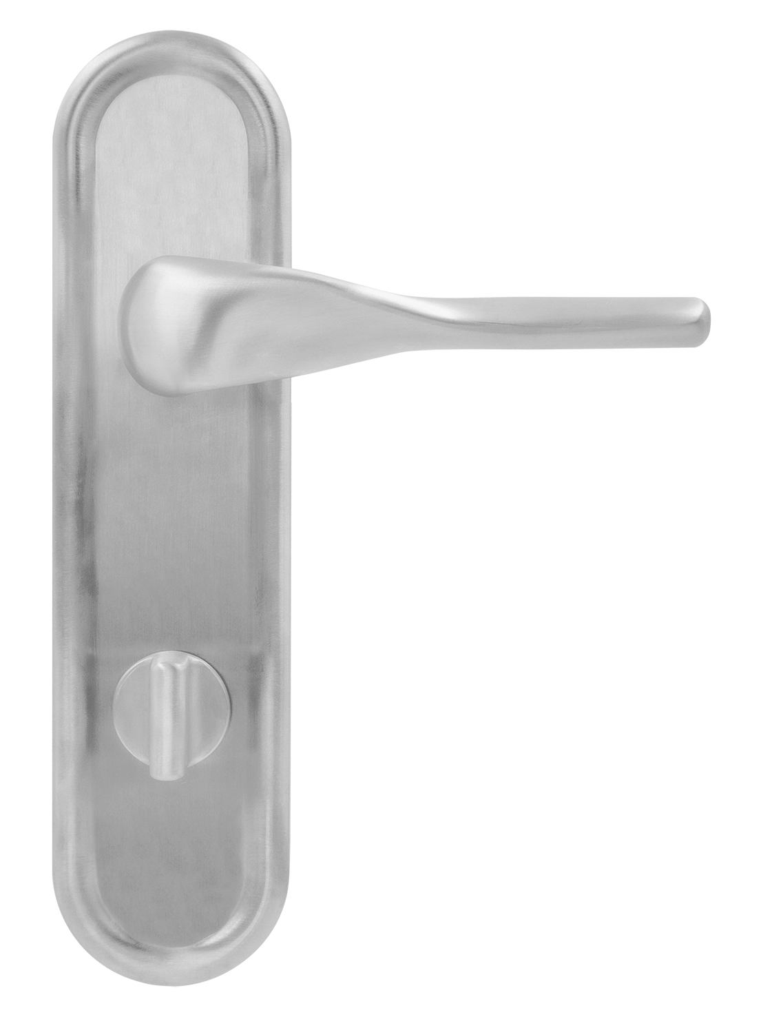 Door Handle, LVB PLR WC BLANK on backplate with knob, color paintable image buy in World