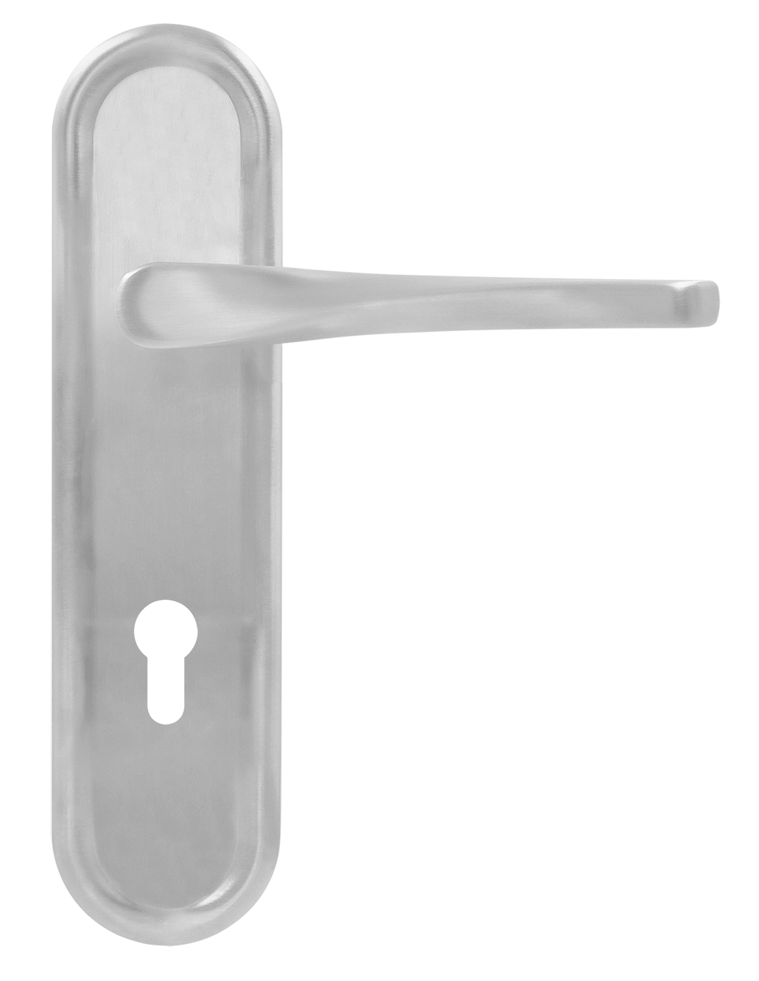Door Handle, THE OLYMPICS PLR BLANK on backplate for a lock cylinder, color paintable image buy World