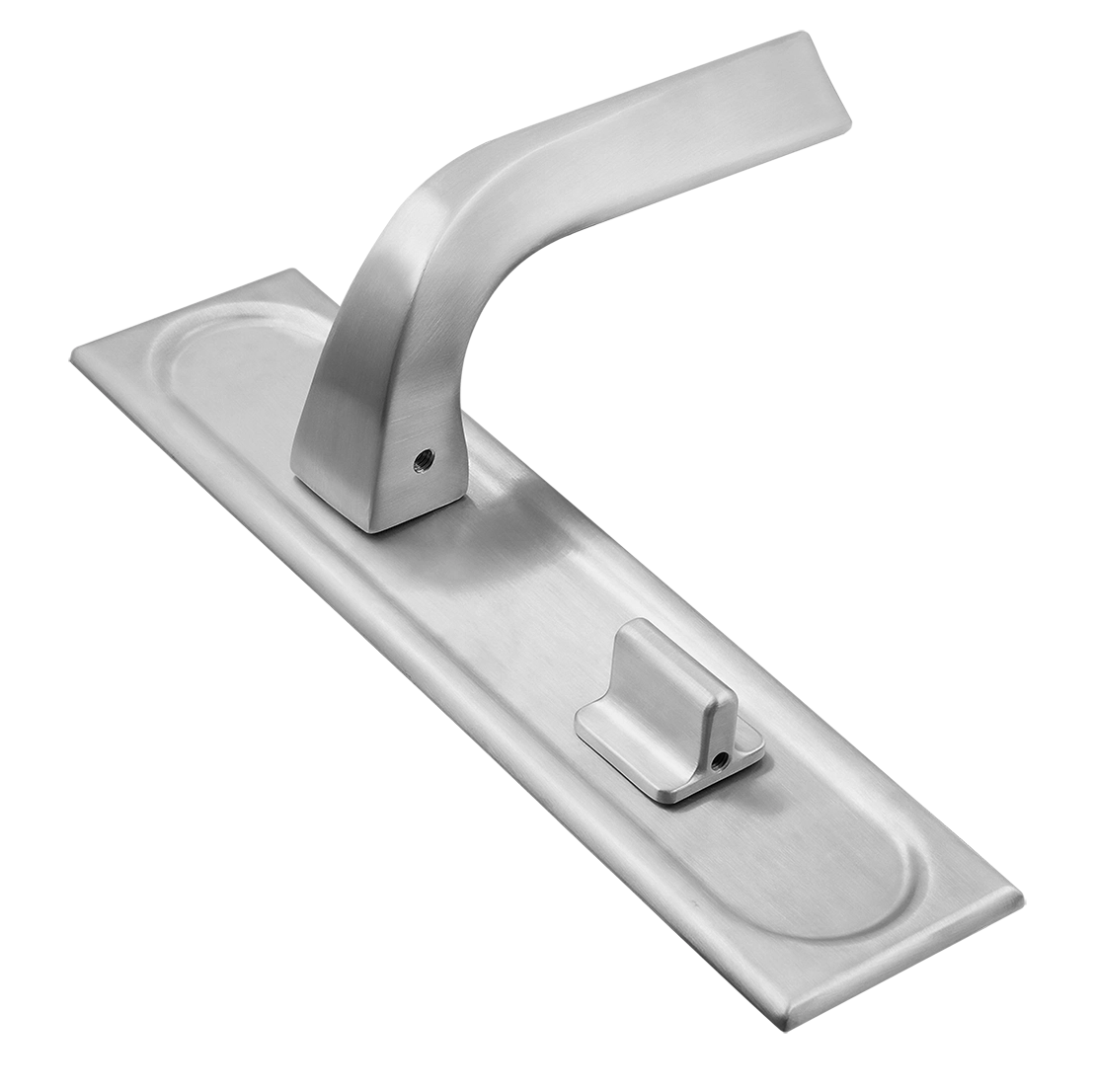 Door Handle, WD CONCERT HALL PLS WC BLANK on backplate with knob, color paintable image buy World
