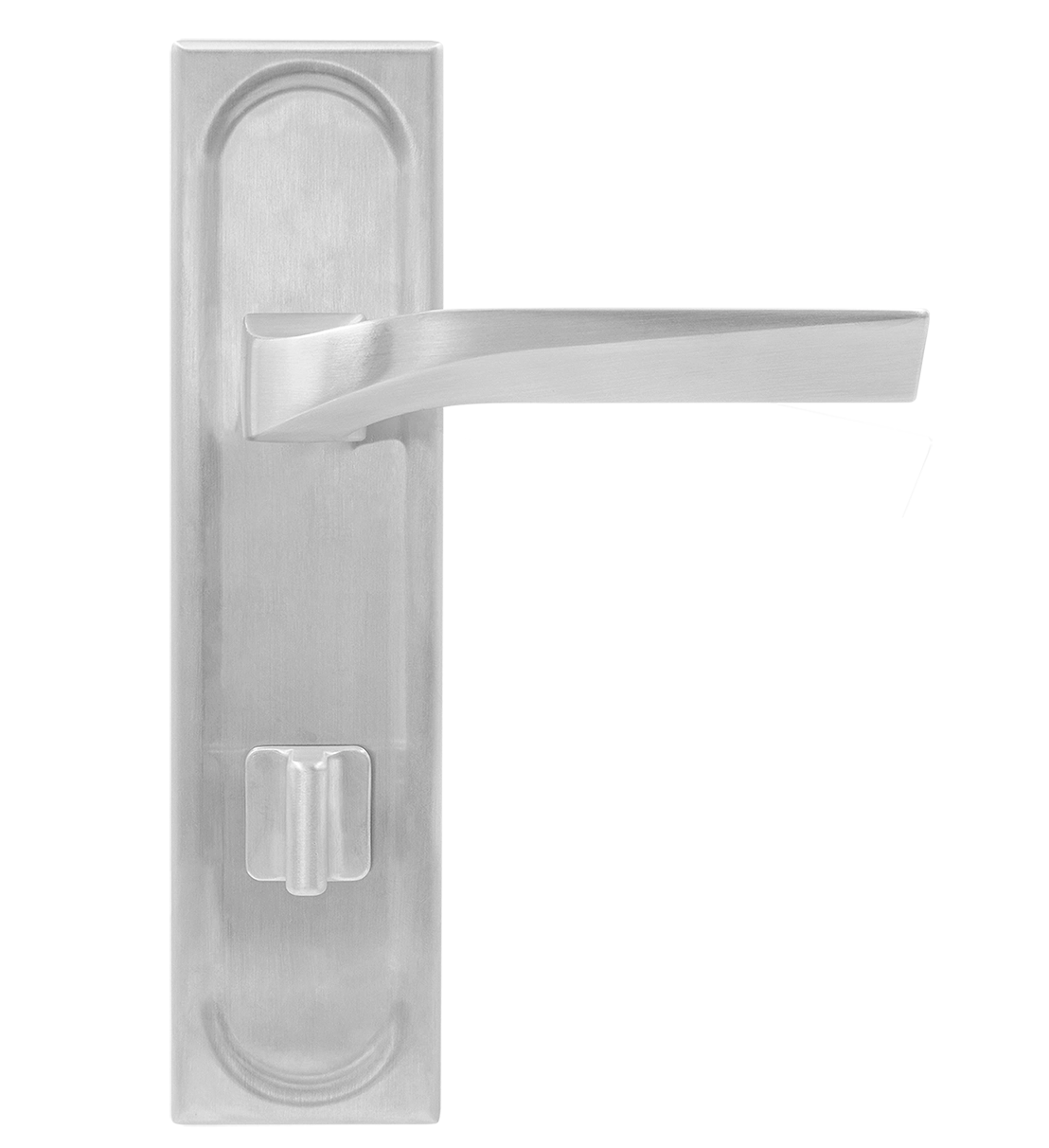 Door Handle, WD CONCERT HALL PLS WC BLANK on backplate with knob, color paintable image buy in World