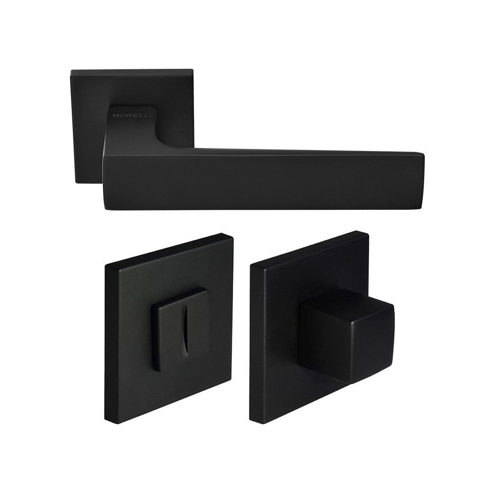 Kit Door handle MH-54-S6 BL + MH-WC-S6 BL, colour - black image buy World