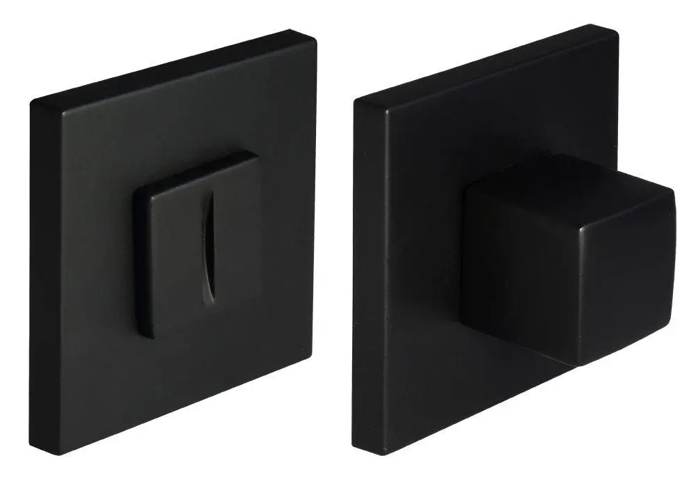 Kit Door handle MH-54-S6 BL + MH-WC-S6 BL, colour - black image furniture World