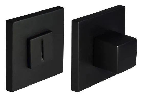 Kit Door handle MH-53-S6 BL + MH-WC-S6 BL + M1895 BL, colour - black image furniture World