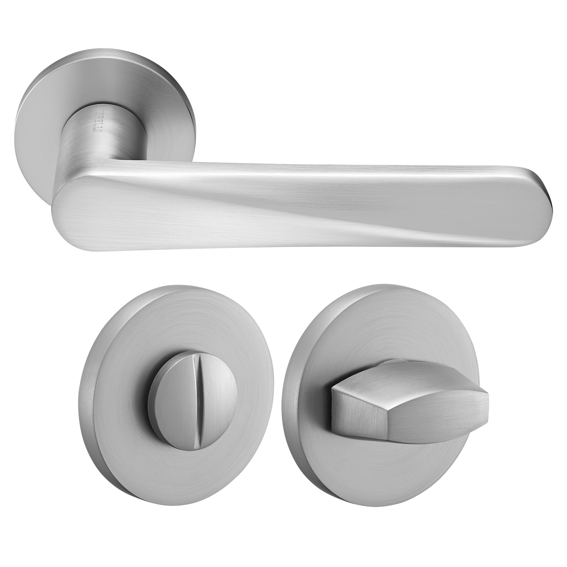 Kit Door handle MH-58-R6 MSC + MH-WC-R6 MSC, color - stain chrome image buy World