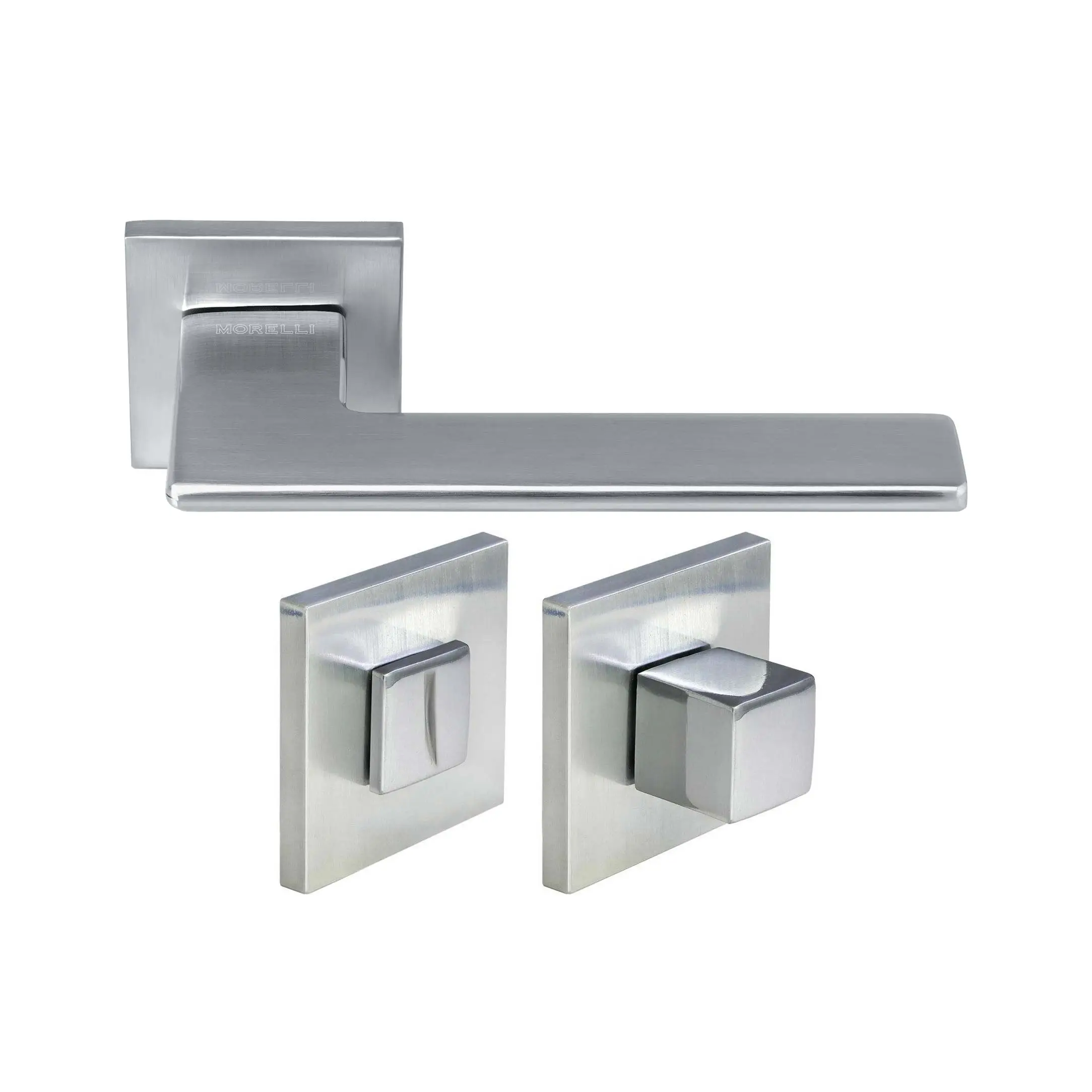 Kit Door handle MH-51-S6 SC + MH-WC-S6 SC, colour - stain chrome image buy World