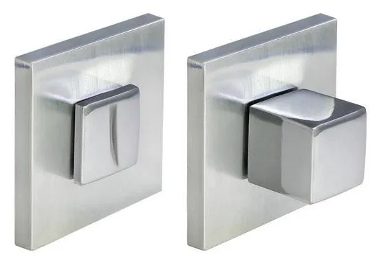 Kit Door handle MH-51-S6 SC + MH-WC-S6 SC, colour - stain chrome image furniture World