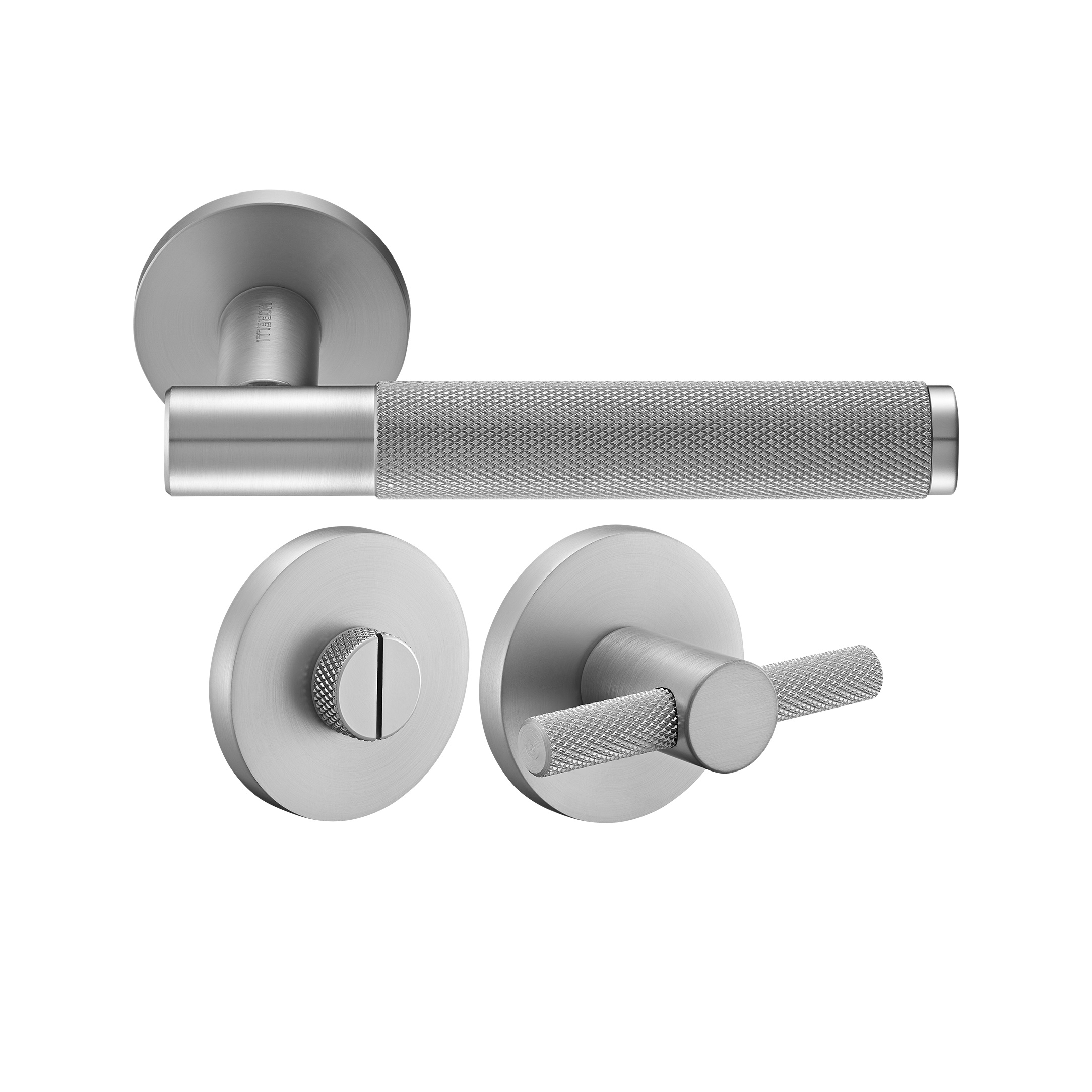 Kit Door handle MH-57-R6T MSC + MH-WC-R6T MSC, colour - stain chrome image buy World