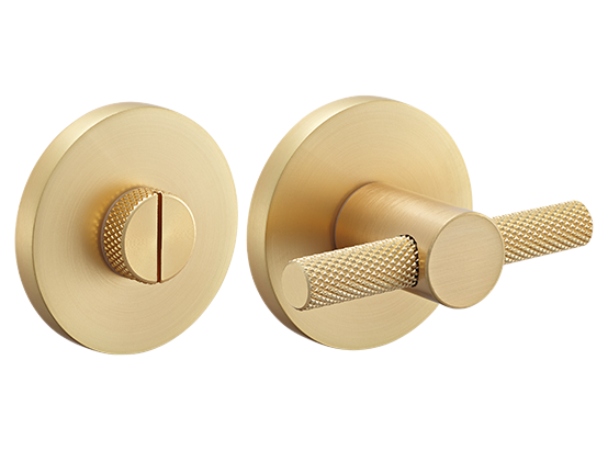 Kit Door handle MH-57-R6T MSG + MH-WC-R6T MSG + M1895 MSG, WC latch, colour - stain gold image furniture World