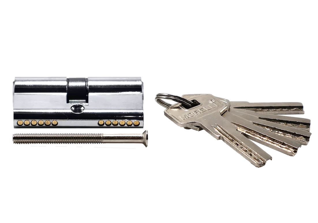 HS 60C PC, high security key cylinder (60mm), color - chrome image buy in World