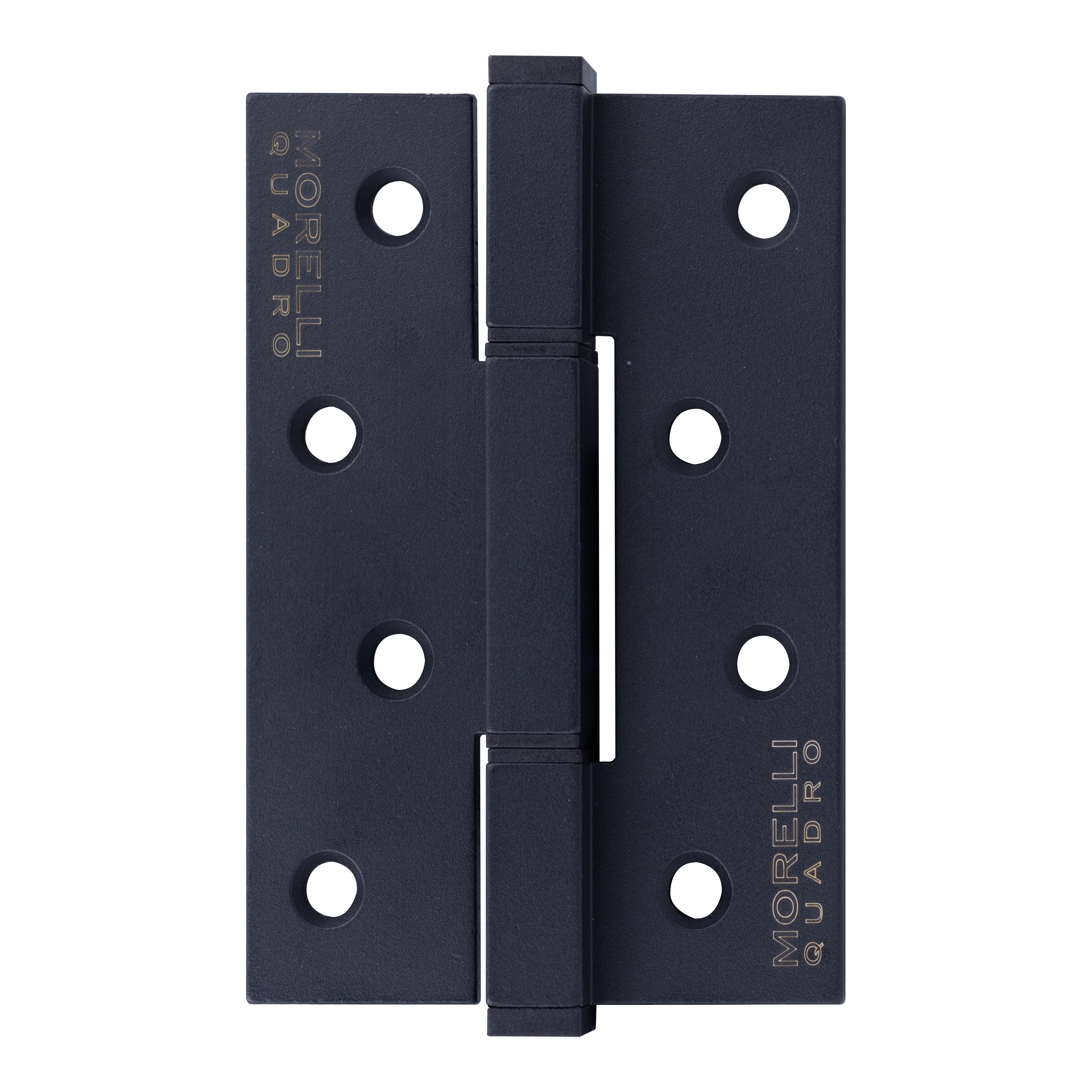 Hinge QUADRO-2 BL mortise on square axle, color black, for door panels up to 40 kg image buy in World