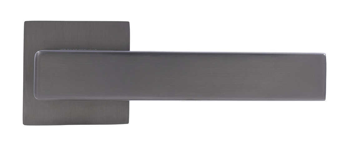 LOT, door handle on square rosette 6mm  MH-56-S6 GR, colour - graphite image buy in World