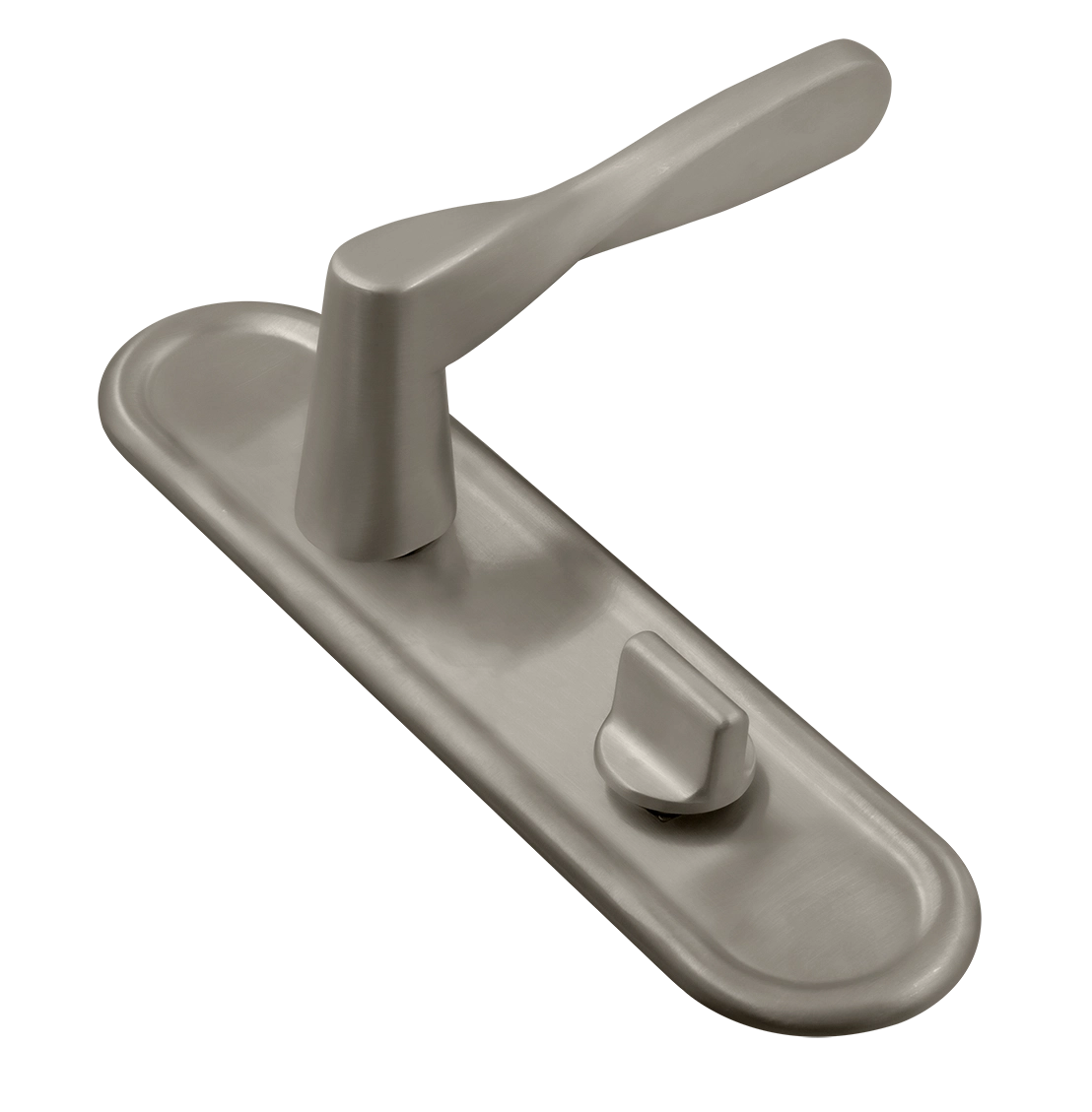 Door Handle, THE OLYMPICS PLR on backplate, Color Spring Mist image buy World