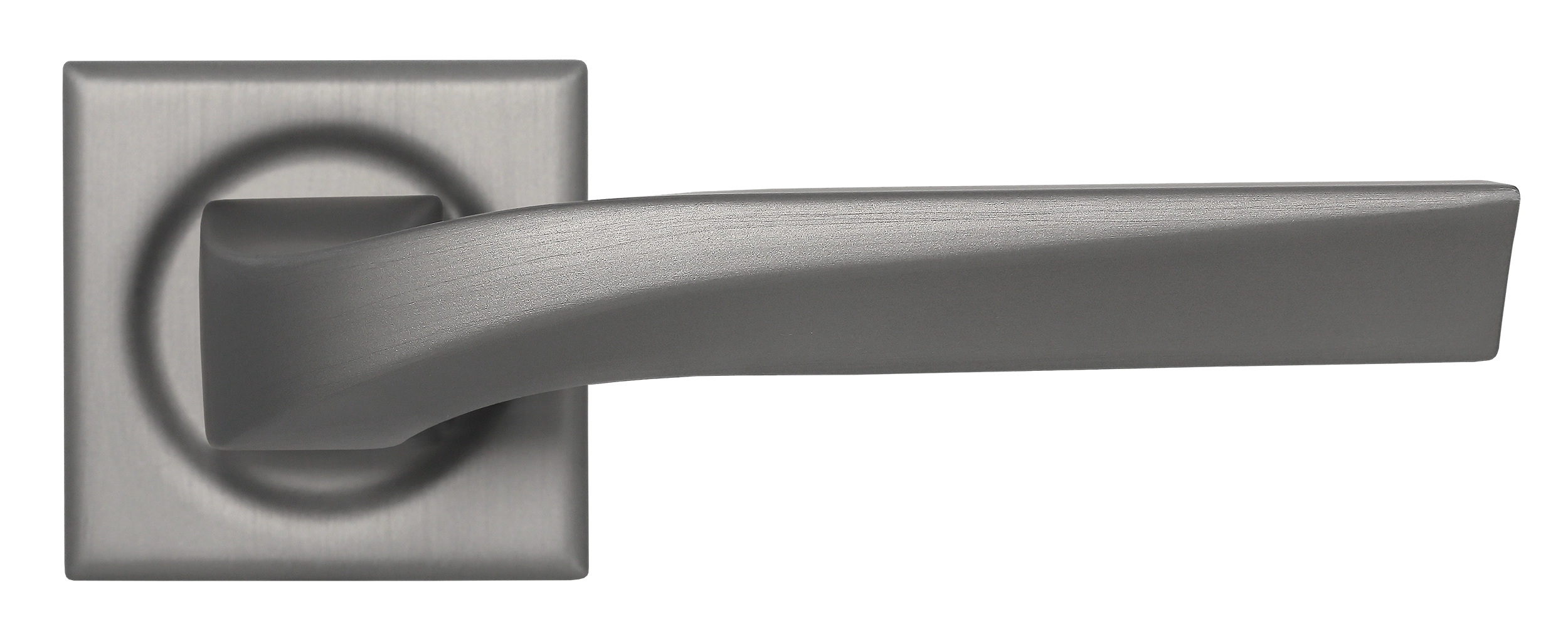 Door Handle, WD CONCERT HALL S7 on square rose, Color Winter Frost image buy in World