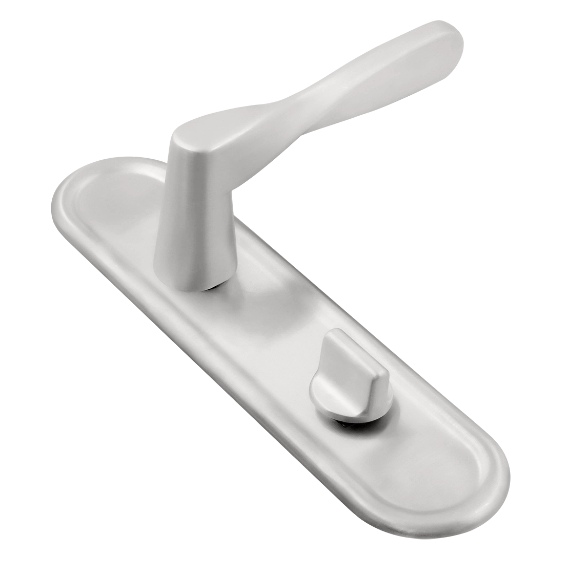 Door Handle, THE OLYMPICS PLR on backplate, Color Stockholm Snowfall image buy World