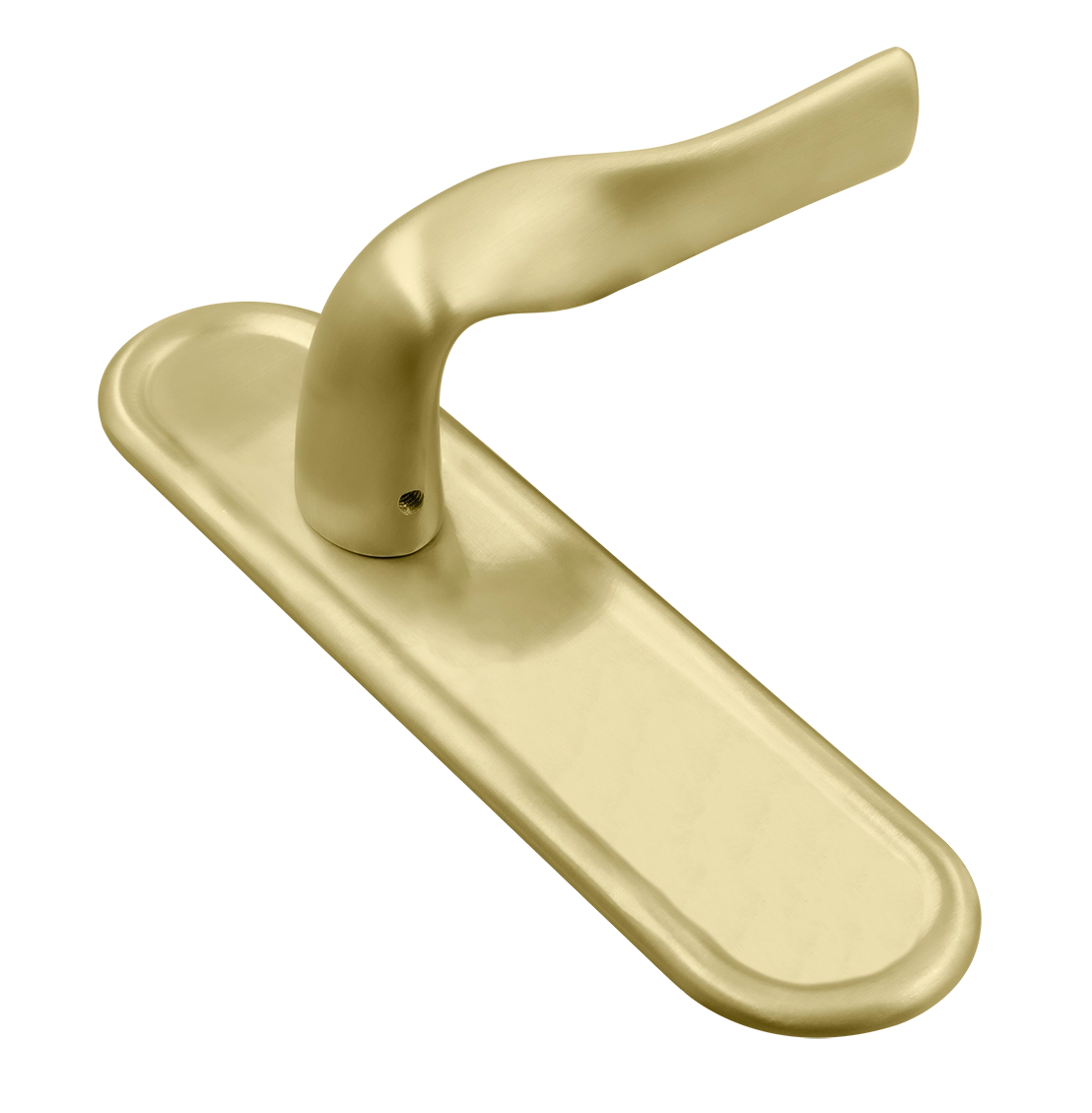 Door Handle, LVB PLR on backplate, Color Autumn Honey image buy World