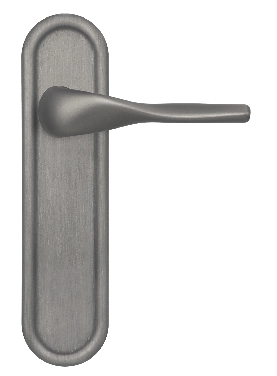 Door Handle, LVB PLR on backplate, Color Winter Frost image buy in World