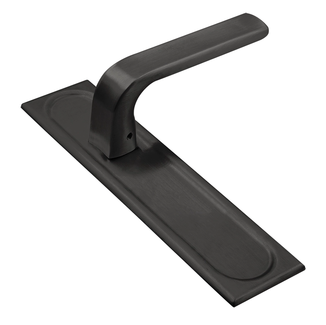 Door Handle, THE BUS STATION PLS on backplate, Color Summer Storm image buy World