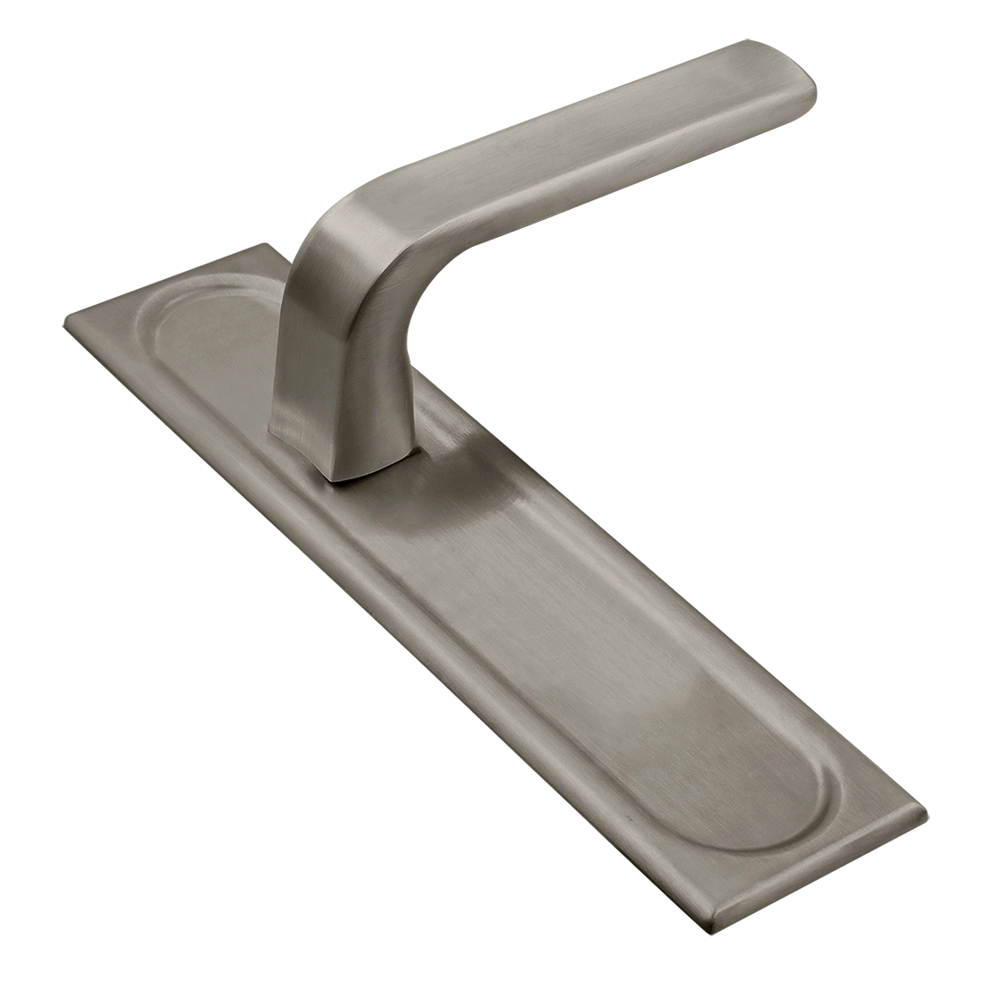 Door Handle, THE BUS STATION PLS on backplate, Color Spring Mist image buy World