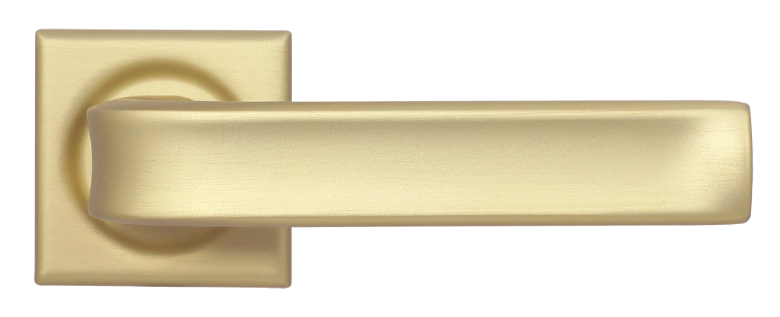 Door Handle, THE BUS STATION S7 on square rose, Color Autumn Honey image buy in World