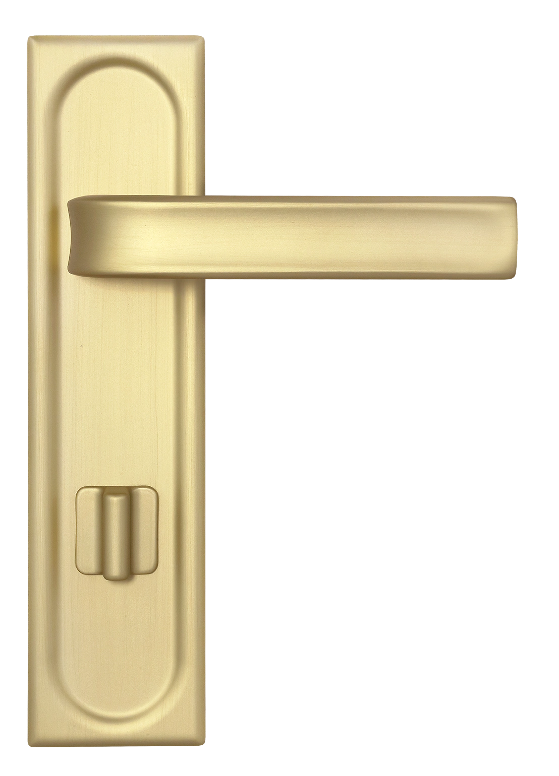 Door Handle, THE BUS STATION PLS WC AH on backplate with knob, color Autumn Honey image buy in World