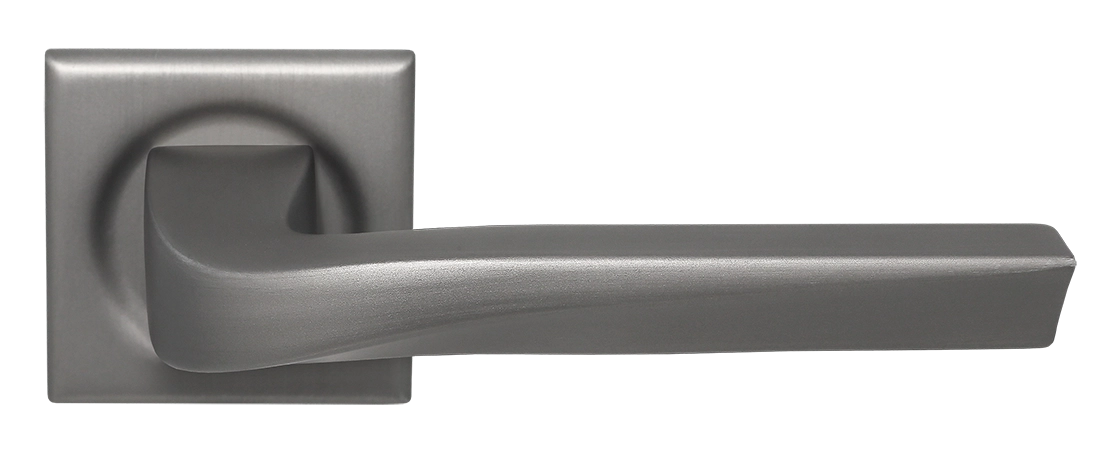 Door Handle, WD CONCERT HALL S7 on square rose, Color Winter Frost image buy World