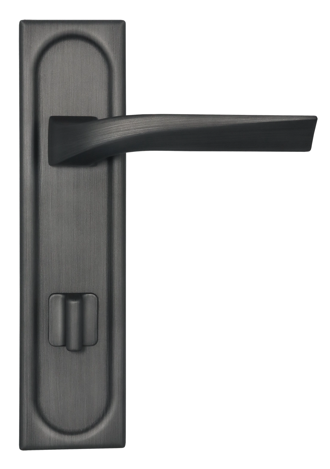 Door Handle, WD CONCERT HALL PLS WC SST on backplate with knob, color Summer Storm image buy in World