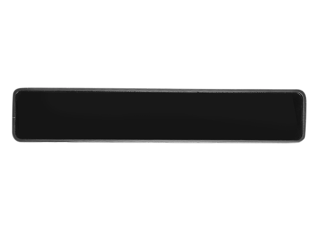 Door handle NEW ENGLAND MH-63-S50 WD BL on a hidden rectangular socket with a lock, for doors 50-65mm thick, color black image buy in World