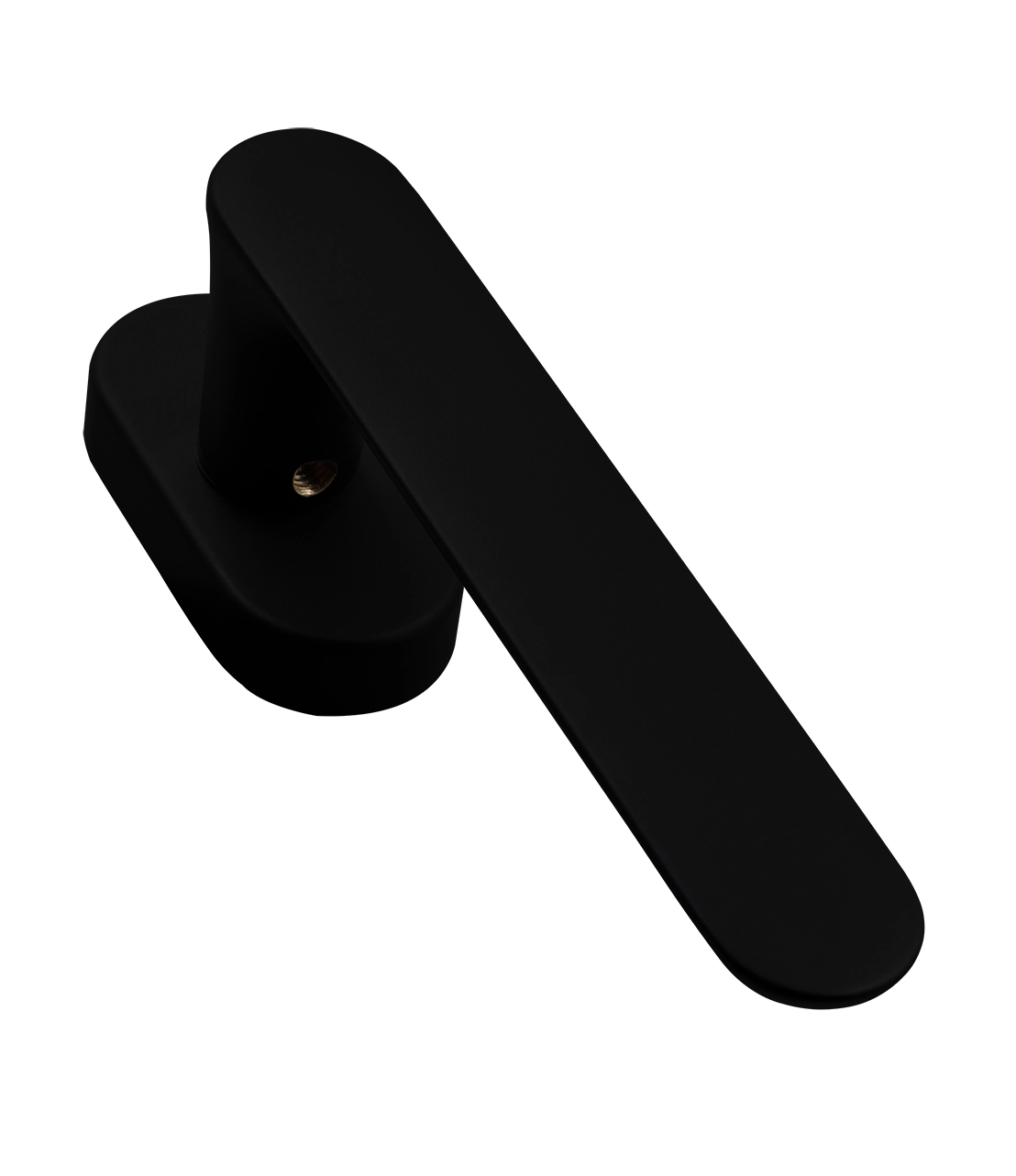 LE BOAT W1 NERO-ST, window handle, color - black soft-touch image furniture World