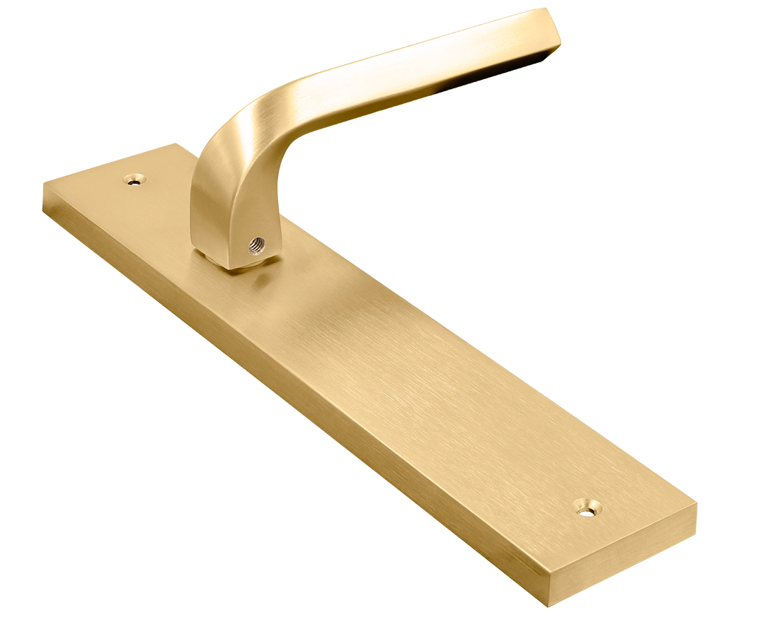TENDER PL OSA, rosette handle, color - brushed gold image buy World