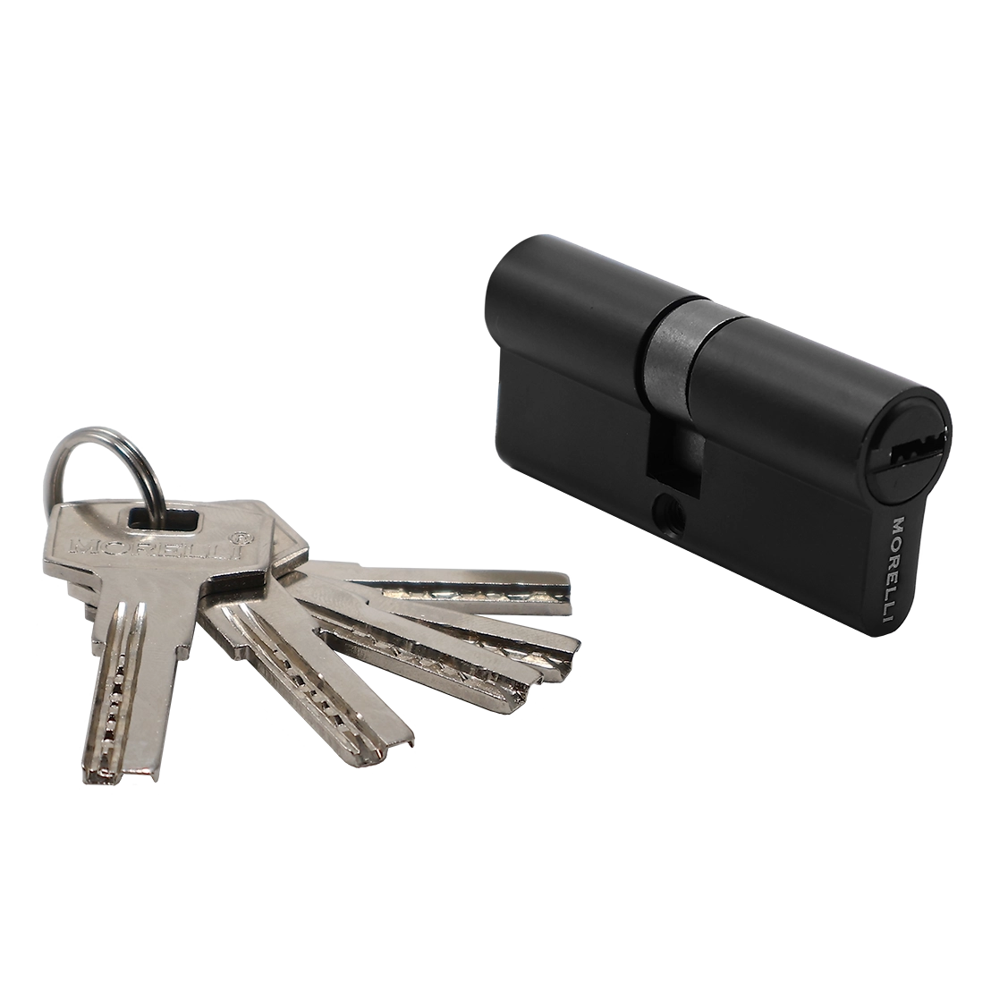 High security key cylinder HS 70C BL with closure (70mm)