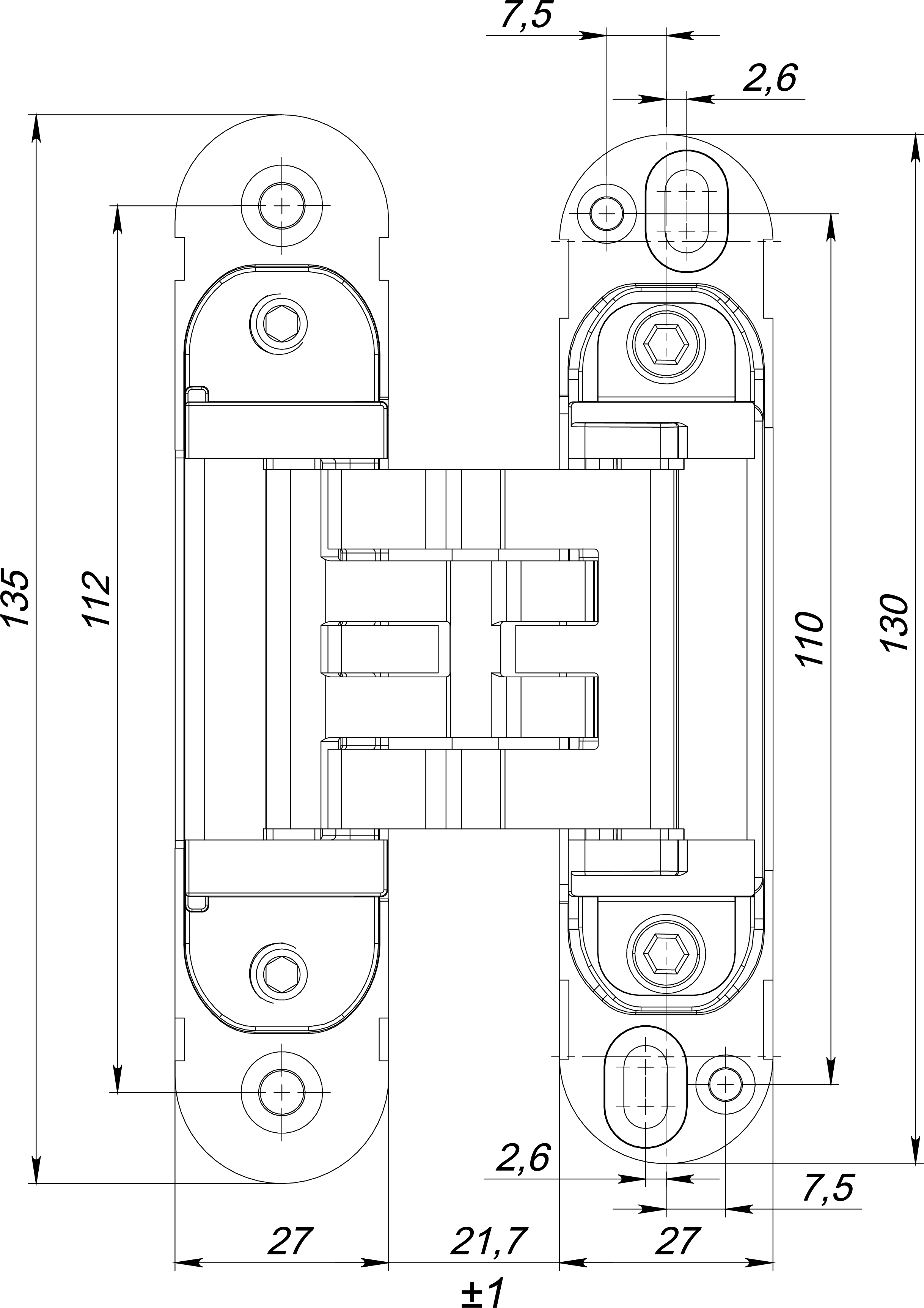 MH-65-R6 SEMPIONE MSN door handle on a round rosette, colour matte satin nickel image furniture World