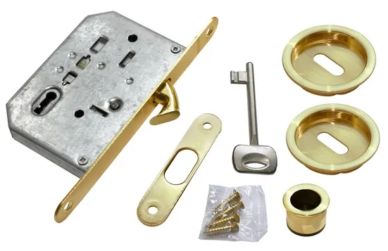 MHS-1 L SG, handle set for sliding door, colour - satin gold image buy World