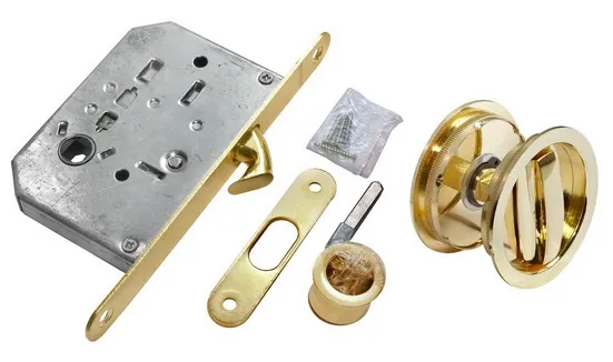 MHS-1 WC SG, handle set for sliding door, colour - satin gold image buy World