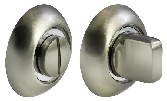 MH-WC SN/CP, WC knob, colour - white nickel/chrome image buy World