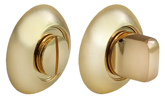 MH-WC SG/GP, WC knob, colour - satin gold/gold image buy World