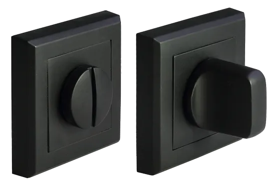 MH-WC-S BL, WC knob, colour - black