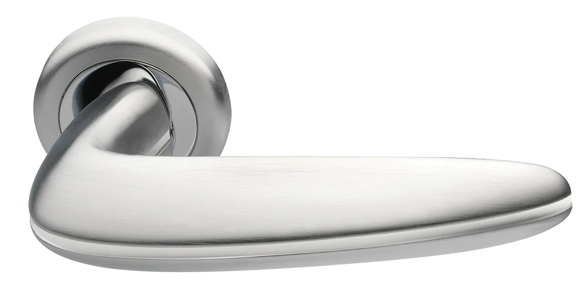 SUNRISE R4 CSA/BIA, door handle, colour - matte chrome/white image buy World