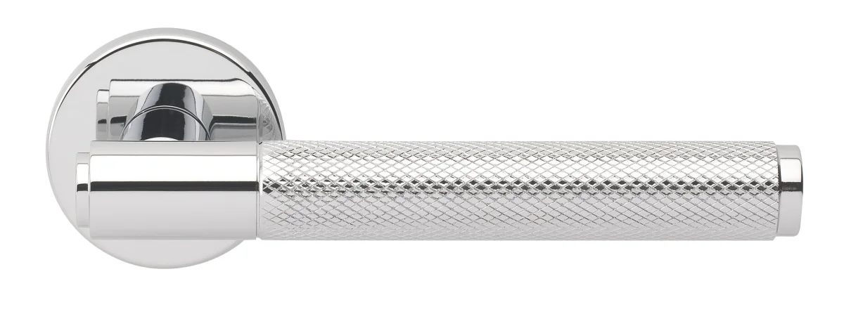 BRIDGE R6 CRO, door handle with reinforced rosette, color -  chrome image buy World