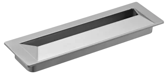 MHS128 SC, handle for sliding door, colour - satin chrome