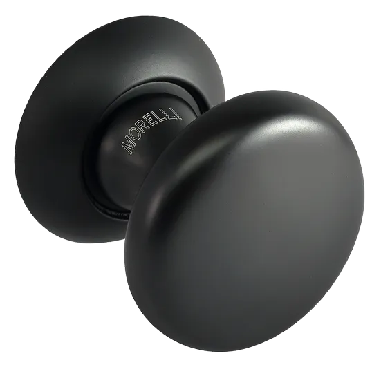 FOSTER, door handle round MHR-1 BL, colour - black