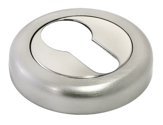 LUX-KH-R4 NIS/NIK, escutcheon, colour - satin nickel/nickel image buy World