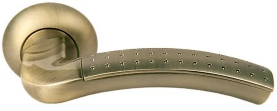 PALAZZO, door handle MH-02P MAB/AB, - colour bronze/antique bronze, with perforation image buy World