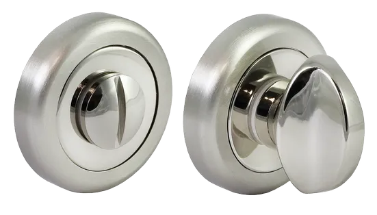 LUX-WC-R4-LU NIS/NIK, WC knob, colour - satin nickel/nickel image buy World