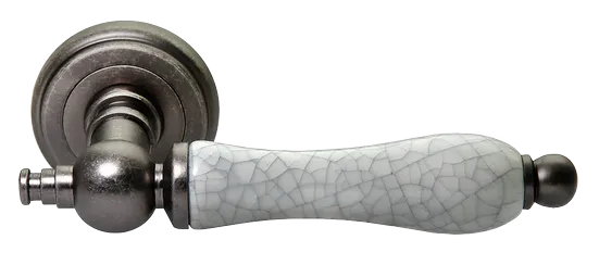 MART, door handle MH-42-CLASSIC OMS/GR, colour - aged satin silver/gray image buy World