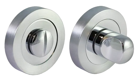 LUX-WC-R2 CSA/CRO, WC knob, colour - satin chrome/chrome image buy World